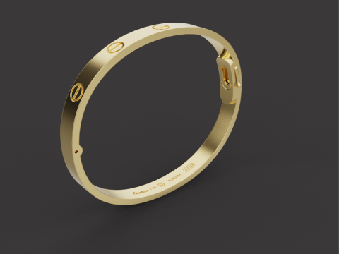 Bracelet 53517 3D Model