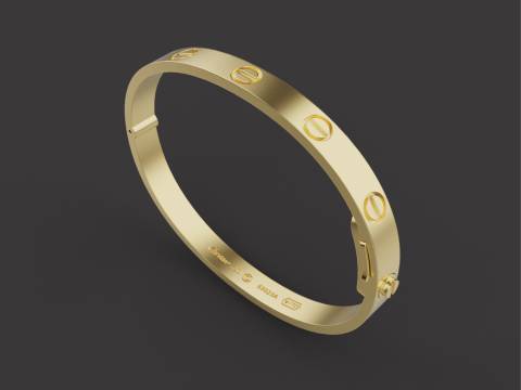 Bracelet 53517 Modèle 3D