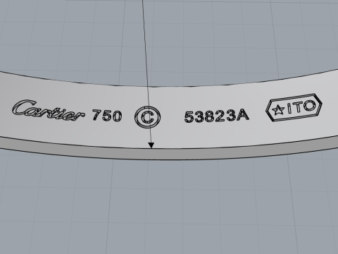 Bracelet 53517 Modèle 3D