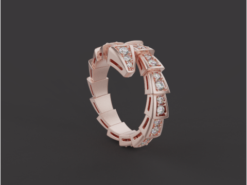 Serpent Ring 53532 Modelo 3D
