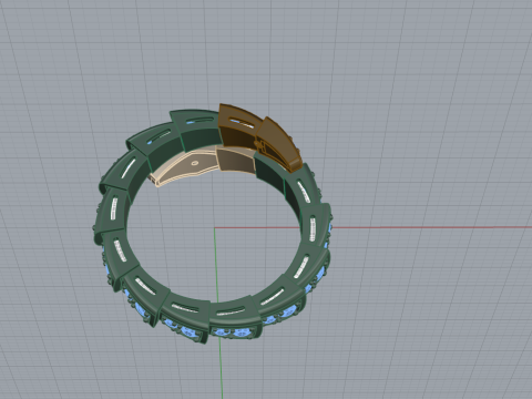 Serpent Ring 53532 Modelo 3D