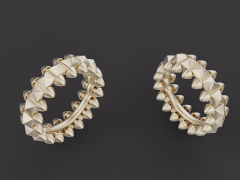 Rings 53573 3D Model