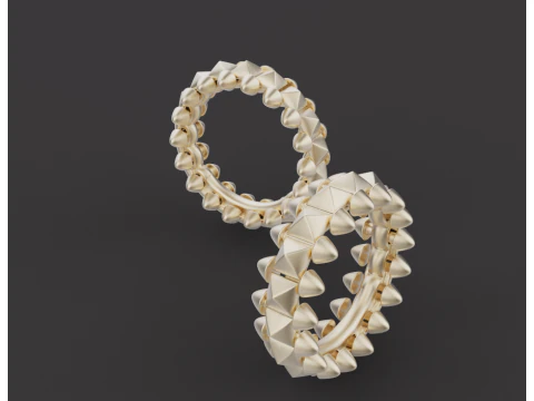 Rings 53573 3D Model