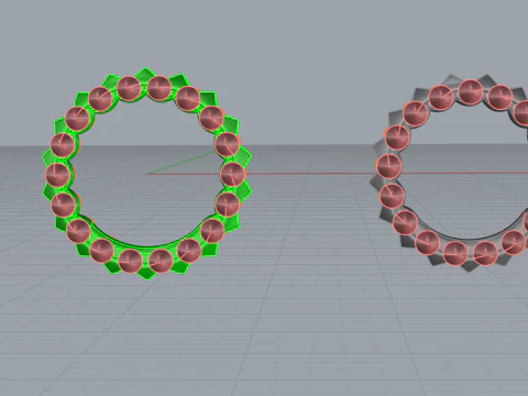 Rings 53573 3D Model