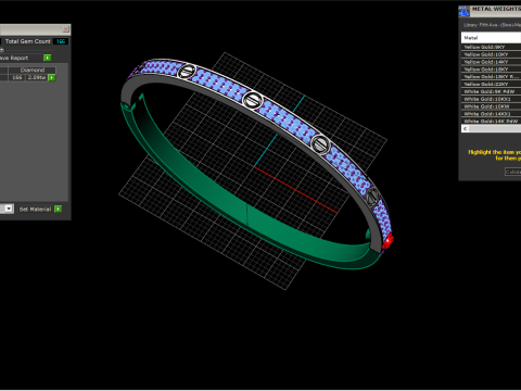 Bracelet 53426 3D Model