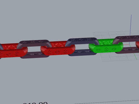 Chain 53417 3D Model