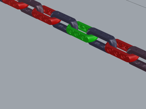 Chain 53417 3D Model