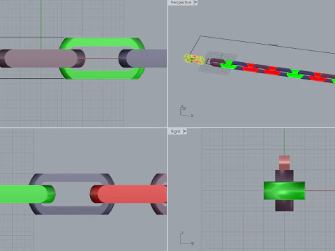 Chain 53417 3D Model