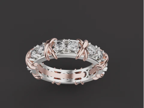 戒指53366 3D 模型