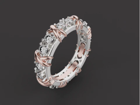 戒指53366 3D 模型