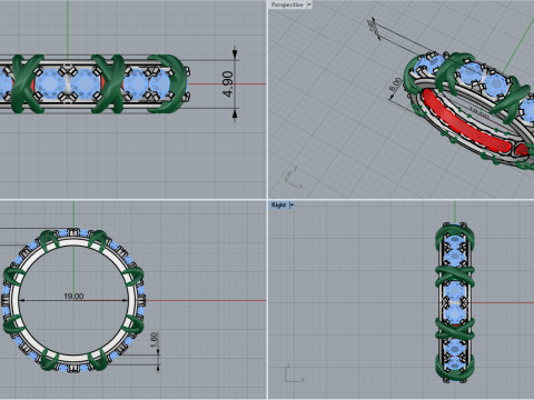 Ring 53366 Modello 3D