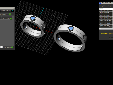 Rings 53319 3D Model