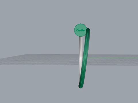 Bracelets 53317 3D Model