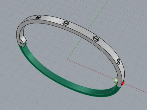 Pulsera 53293 Modelo 3D