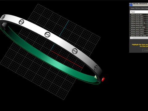 Pulsera 53293 Modelo 3D