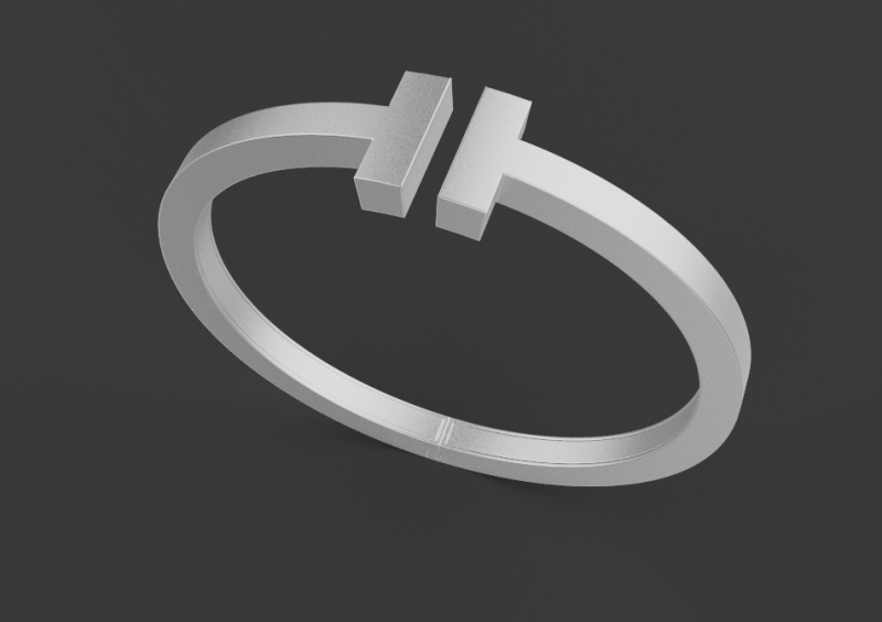 Bracelet 53279 3D Модель .c4d .max .obj .3ds .fbx .stl .blend