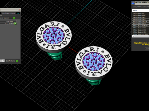 Studs 53276 3D Model