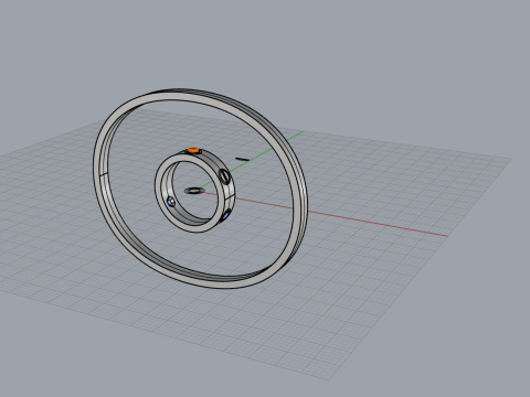 Ring and Earrings set 53240 3D Model