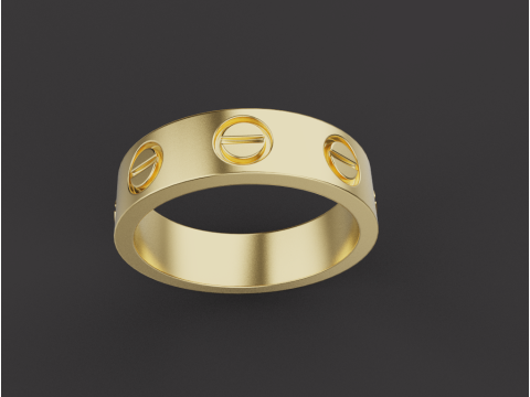 Bracelet Ring and Earrings set 53220 Model 3D