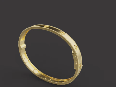 Браслет 53202 3D Модель