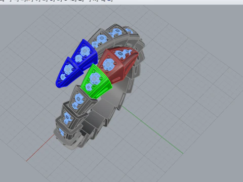Serpent Ring 52882 3D Model