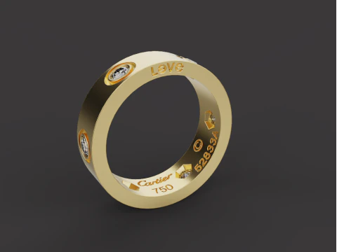 Ring 52703 3D Model