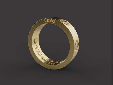 Ring 52703 3D Model