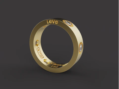 Ring 52703 3D Model
