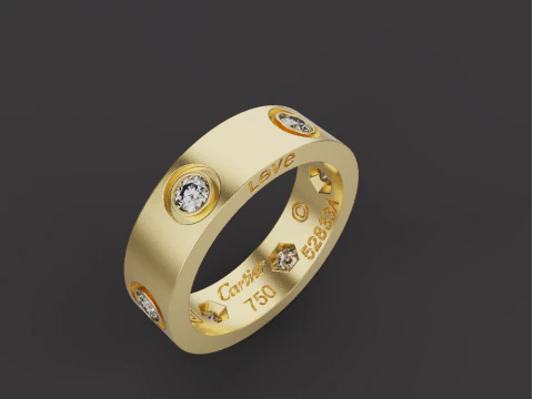 Ring 52703 3D Model