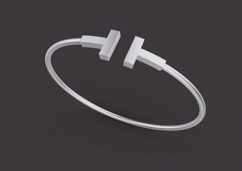 Bracelet 52138 Model 3D .c4d .max .obj .3ds .fbx .stl .blend