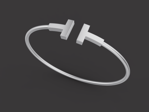 Bracelet 52138 Model 3D