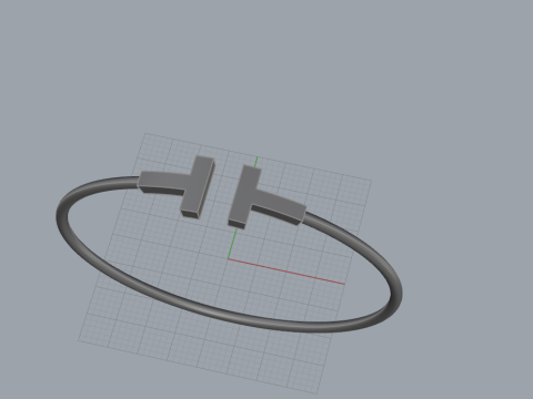 Bracelet 52138 Model 3D