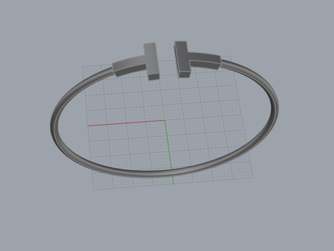 Bracelet 52138 Model 3D