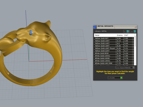 Ring and Earrings set 51980 3D Model