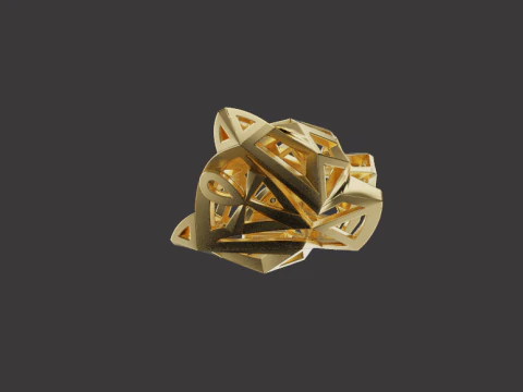 Panther Pendant 51897 3D Model