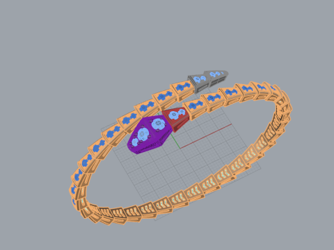 Bracelet 51878 3Dモデル