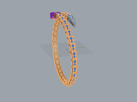 Bracelet 51878 3Dモデル