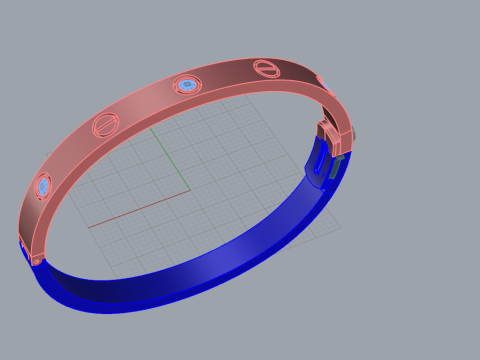 Bracelet 51691 Modelo 3D