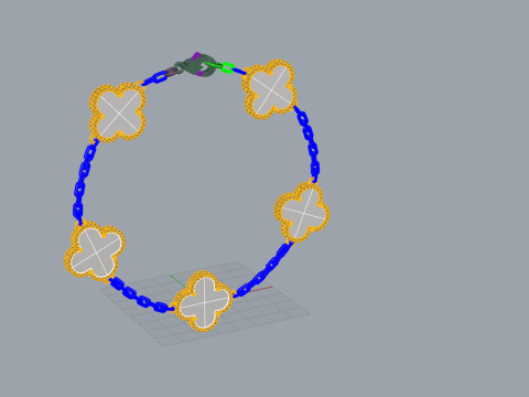 Necklace 51656 Modelo 3D