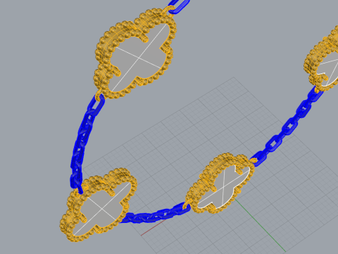Necklace 51656 Modelo 3D