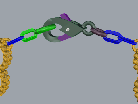 Necklace 51656 Modelo 3D