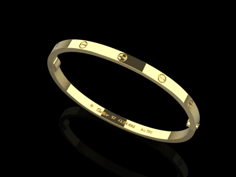 Pulseira 51626 Modelo 3D