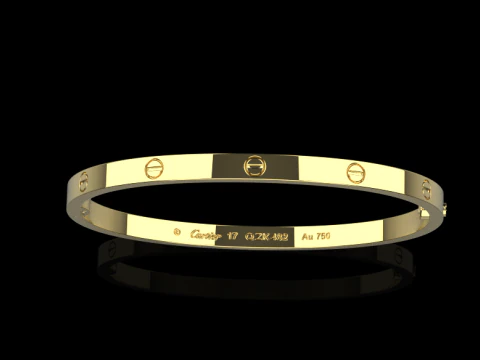 Bracelet 51626 3D Model