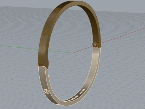 Bracelet 51626 3D Model