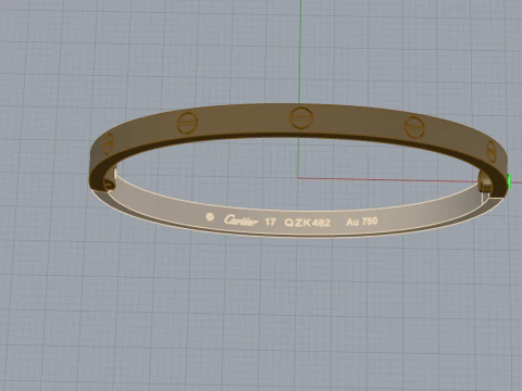 Bracelet 51626 3D Model