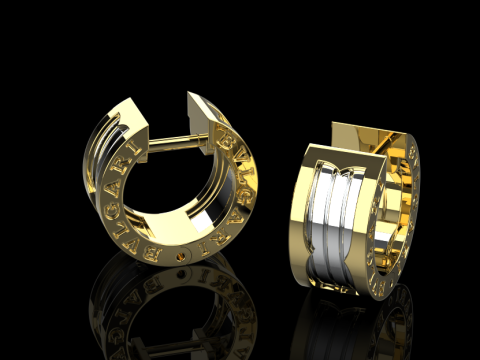 Earrings 51576 Modelo 3D