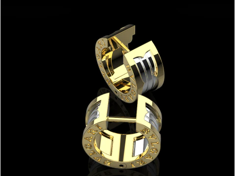 Earrings 51576 3D Model