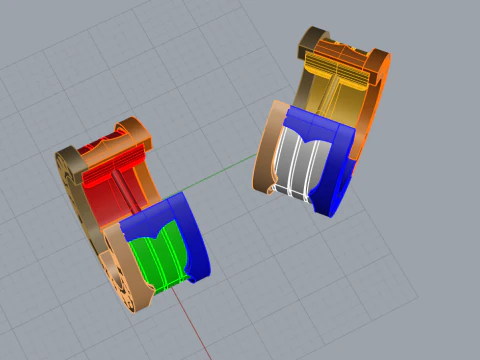 Earrings 51576 3D Model