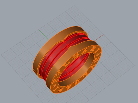 Ring 51554 3D Model