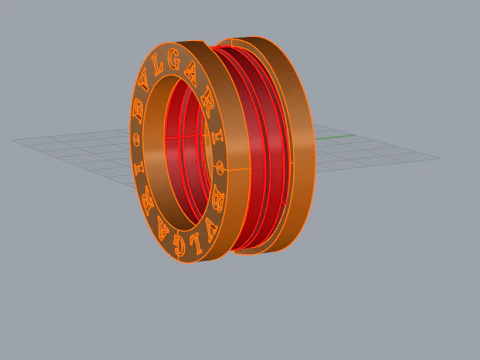 Ring 51554 3D Model